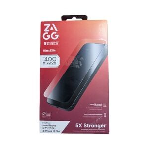 Aa9-N‎ ZAGG InvisibleShield Glass Elite Screen Protector Apple iPhone 16/15 Plus